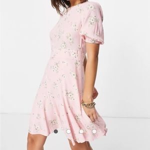 And Other Stories  Puff Sleeve Mini Dres NWT